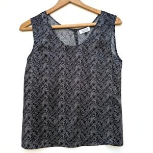 Barneys New York 100% Silk Sleeveless Top - Size M